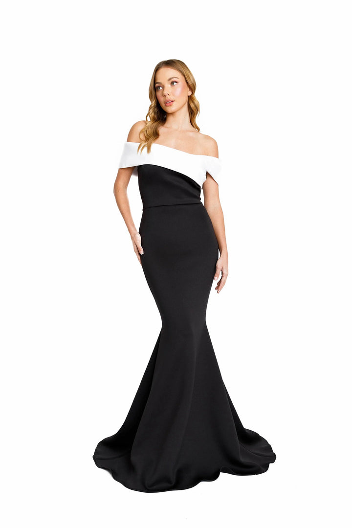 Nicole Bakti 7243 Evening Dress - FOSTANI