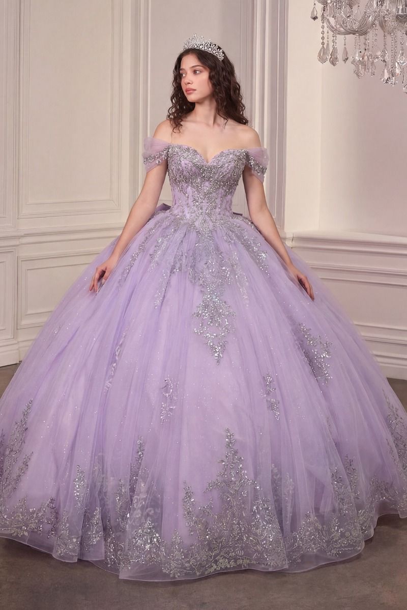 Ladivine 15730 Off Shoulder Quinceanera Dress
