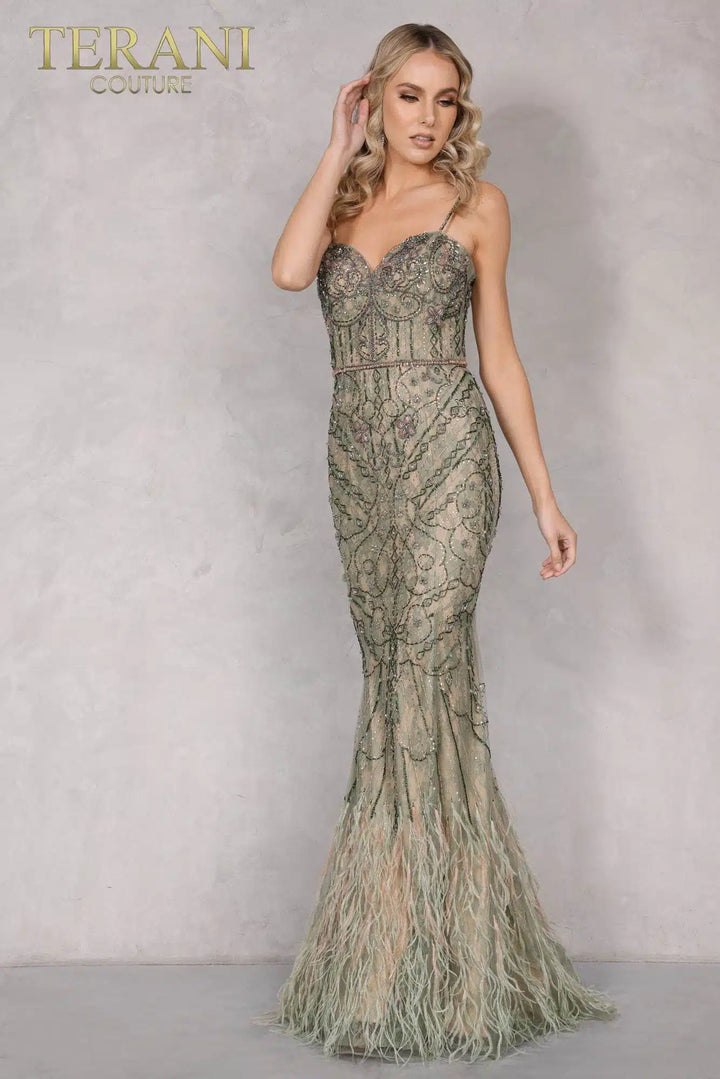 Terani 2221GL0415 Dress - FOSTANI.com