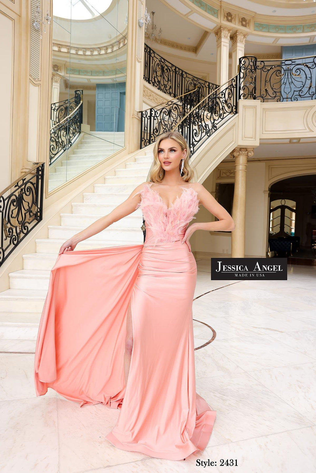 JESSICA ANGEL JA2431 DRESS - FOSTANI