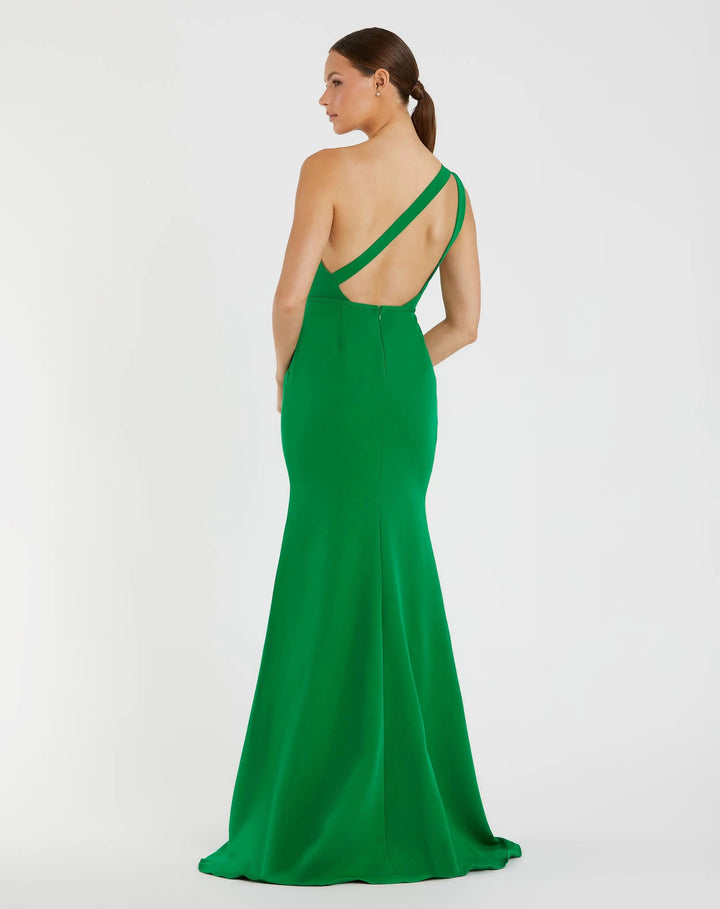 Mac Duggal 26266 One Shoulder Crepe Mermaid Gown