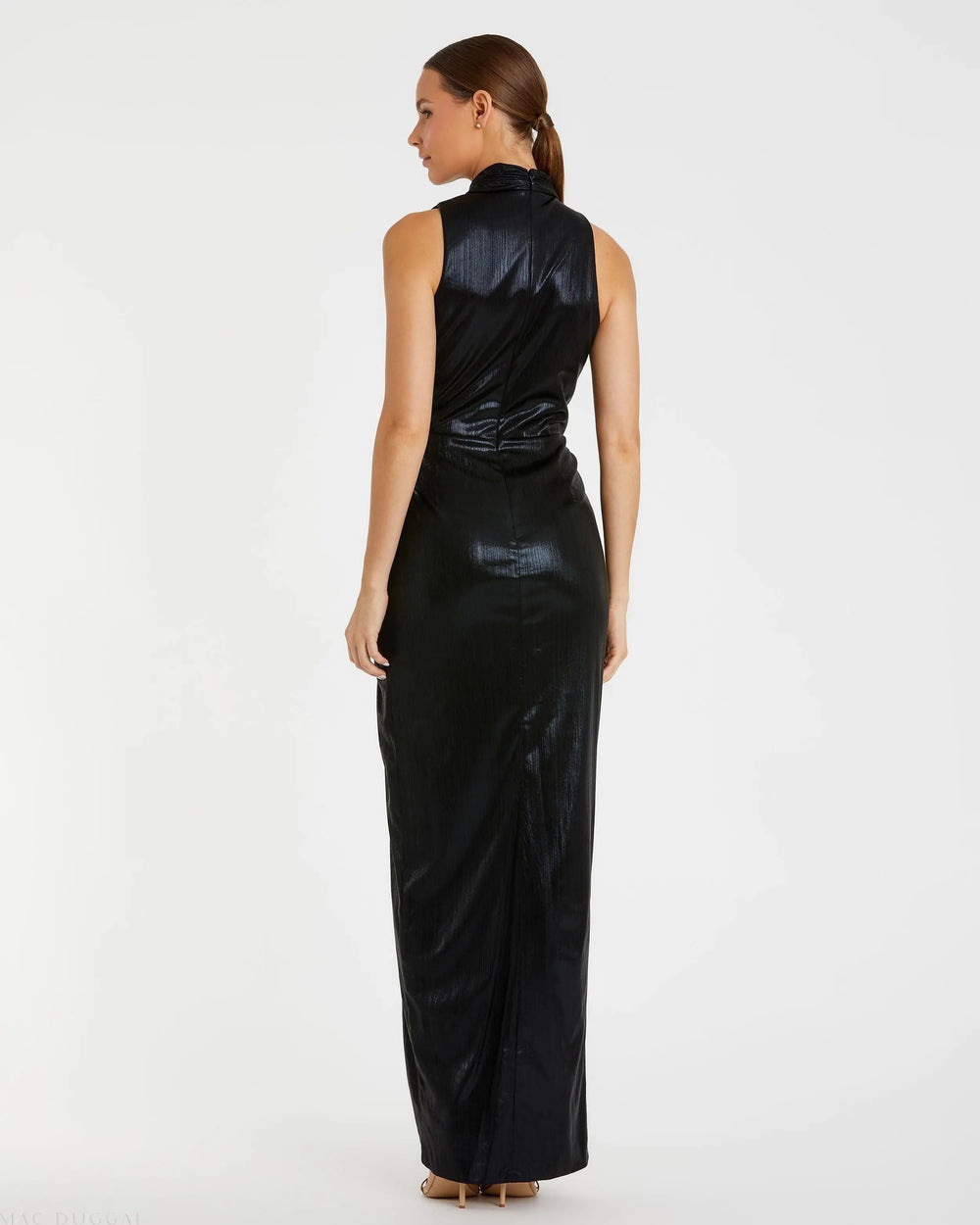 Mac Duggal 27085 High Neck Sleeveless Gown