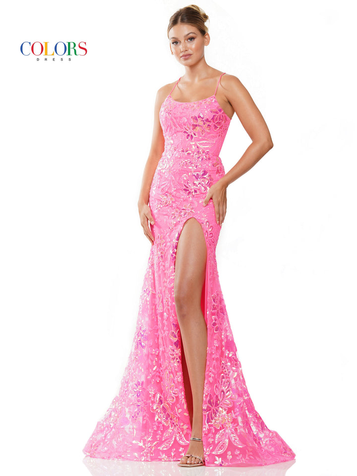 COLORS 3139 DRESS - FOSTANI