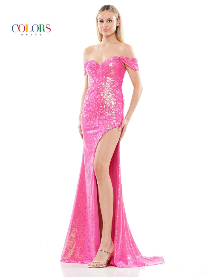 COLORS 3144 DRESS - FOSTANI