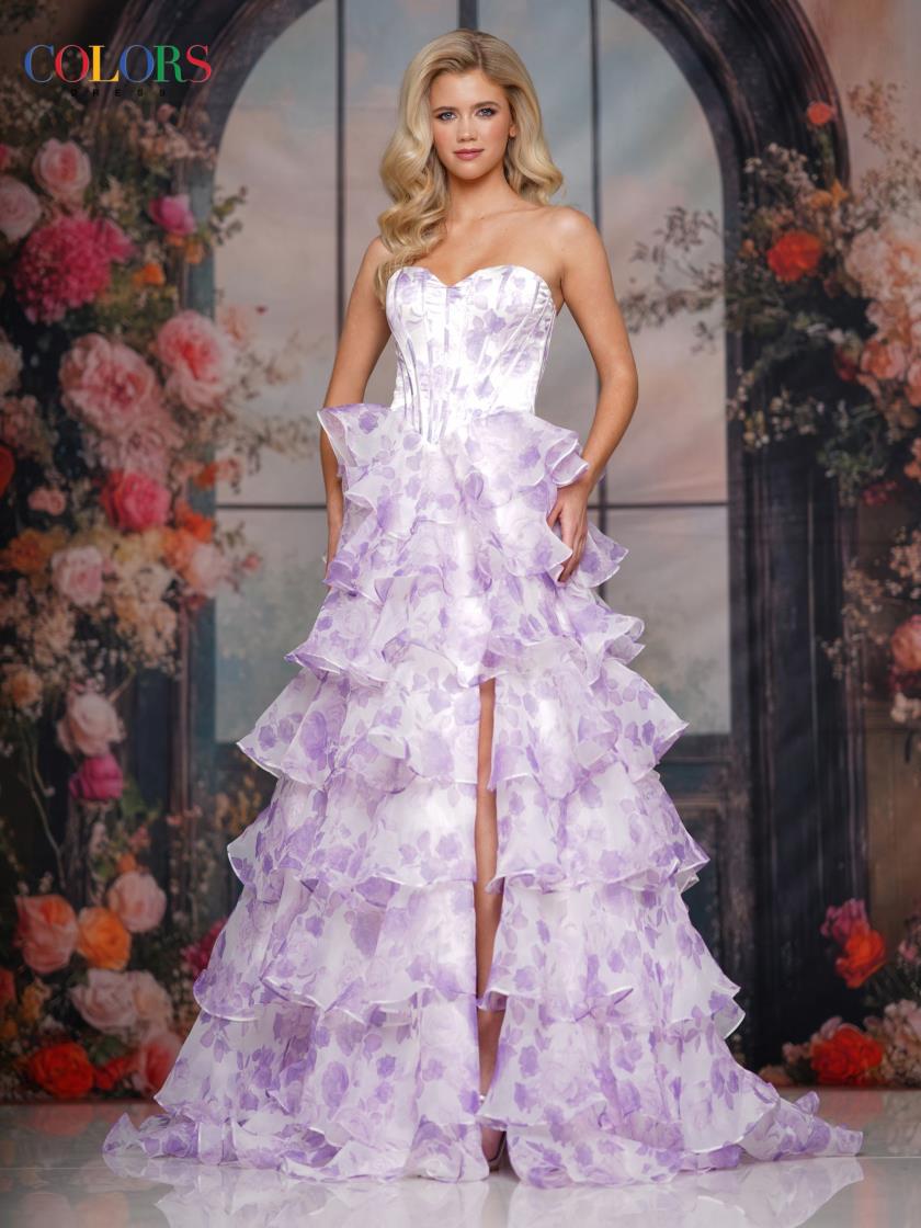 Colors 3836 Dress - FOSTANI.com