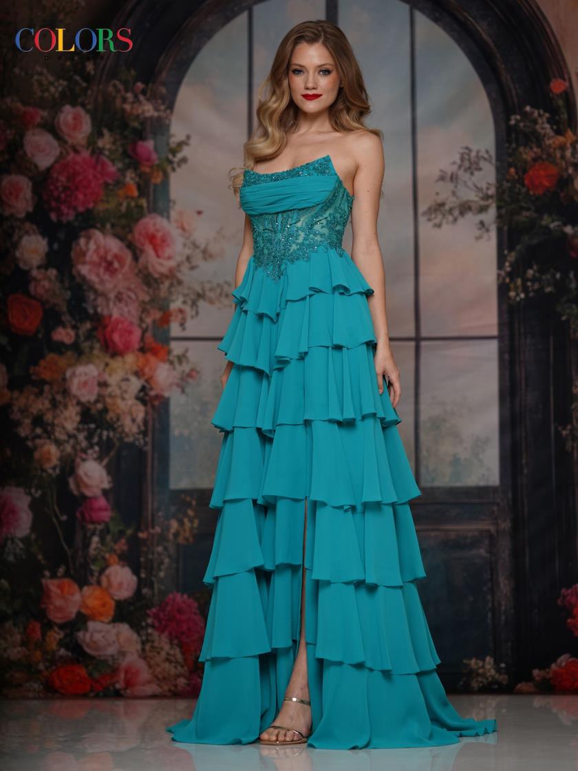 Colors 3934 Dress - FOSTANI.com