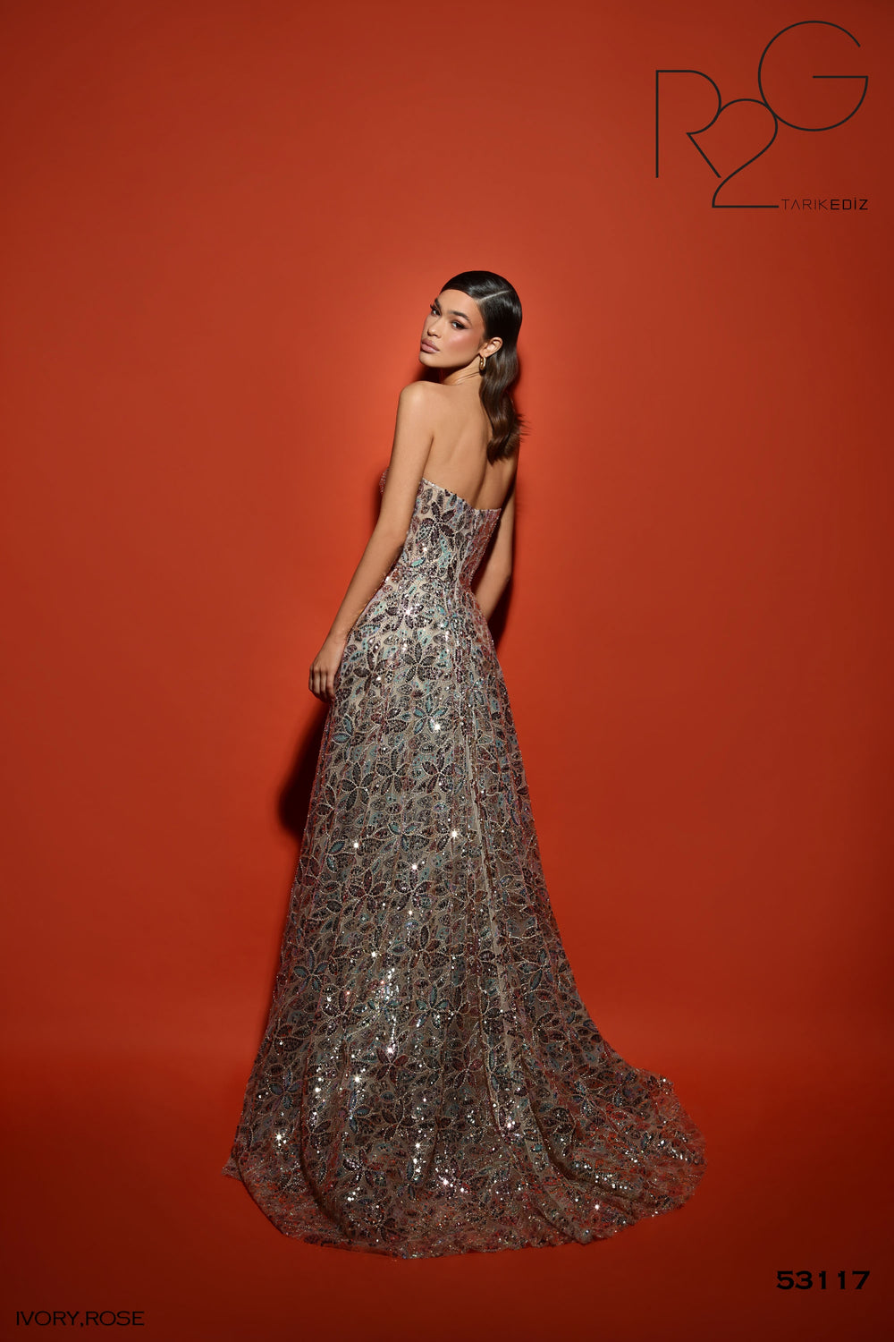 TARIK EDIZ 53117 DRESS - FOSTANI