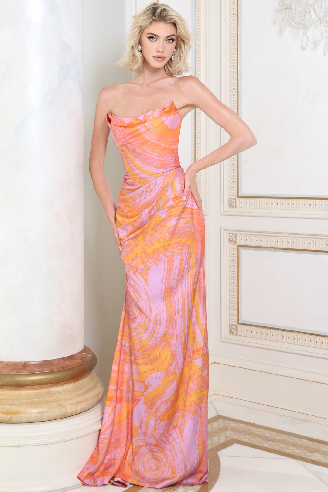 Jovani 54194 prom dress - front view