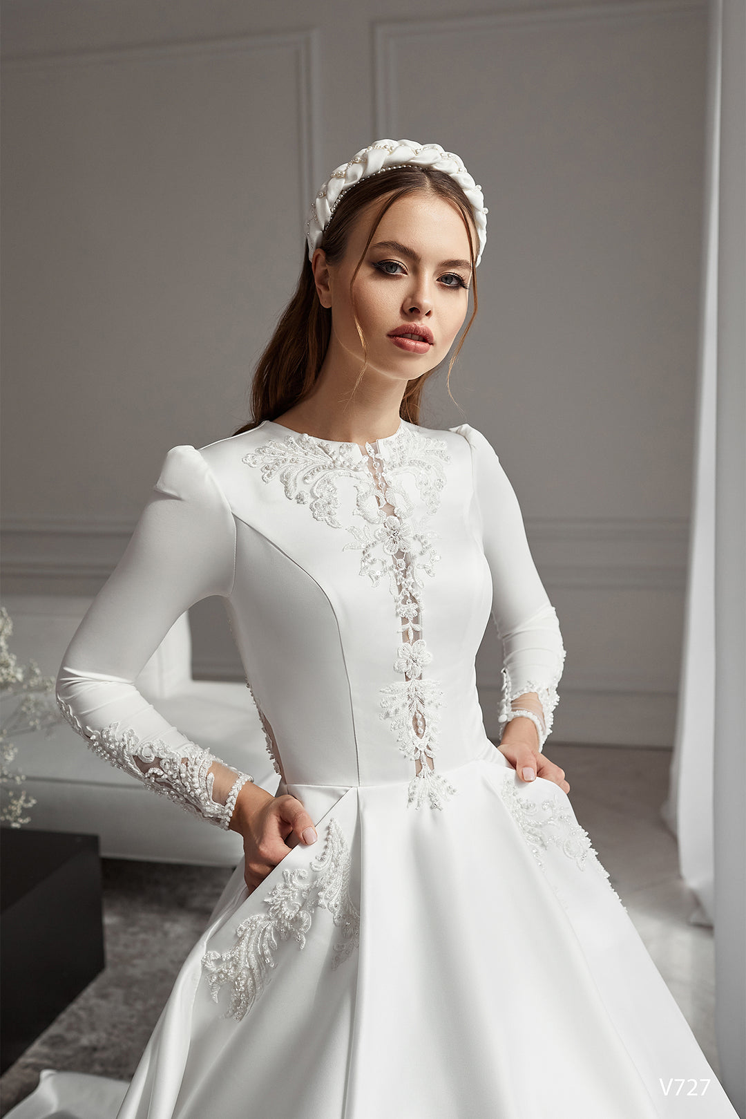 Vissaria v727 Dress - FOSTANI.com