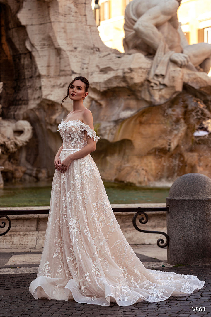 Vissaria 863 Dress - FOSTANI.com