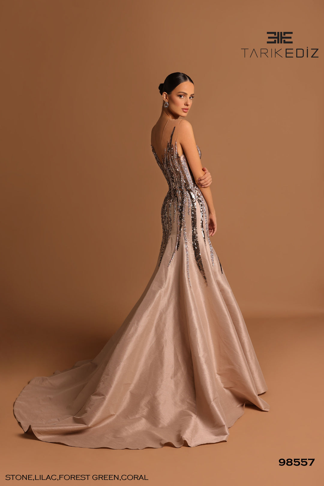 TARIK EDIZ 98557 Dress - FOSTANI