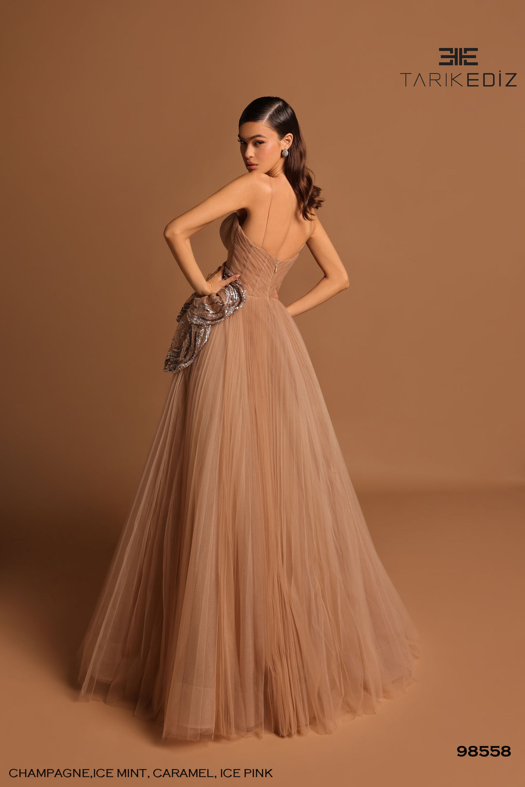 TARIK EDIZ 98558 Dress - FOSTANI