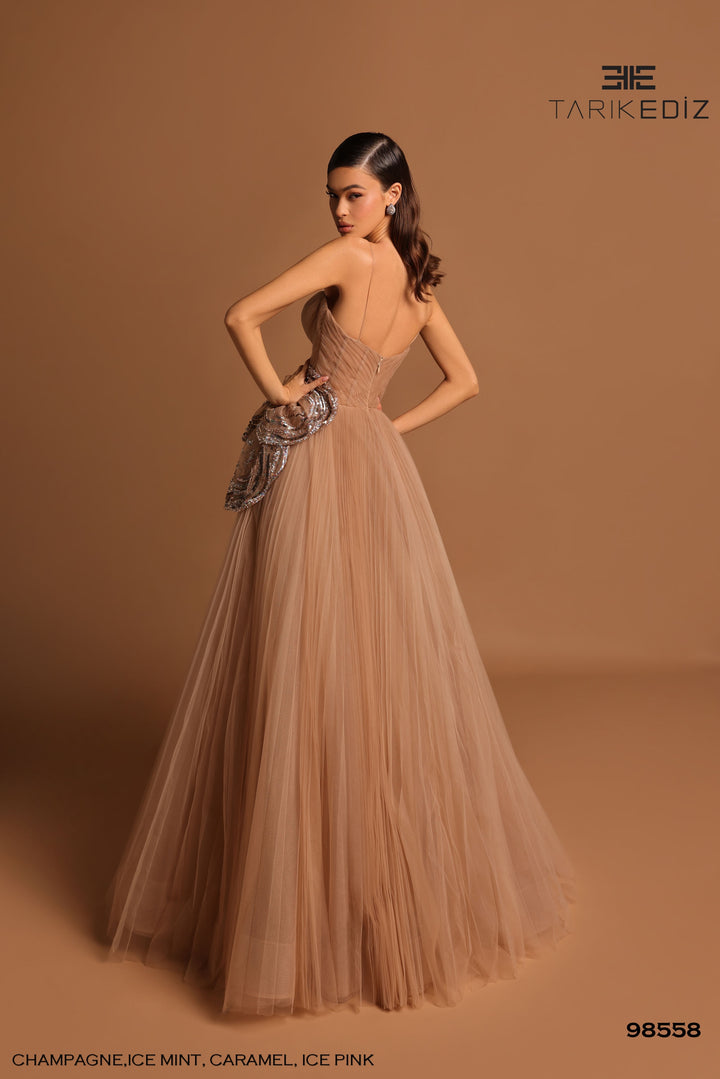 TARIK EDIZ 98558 Dress - FOSTANI