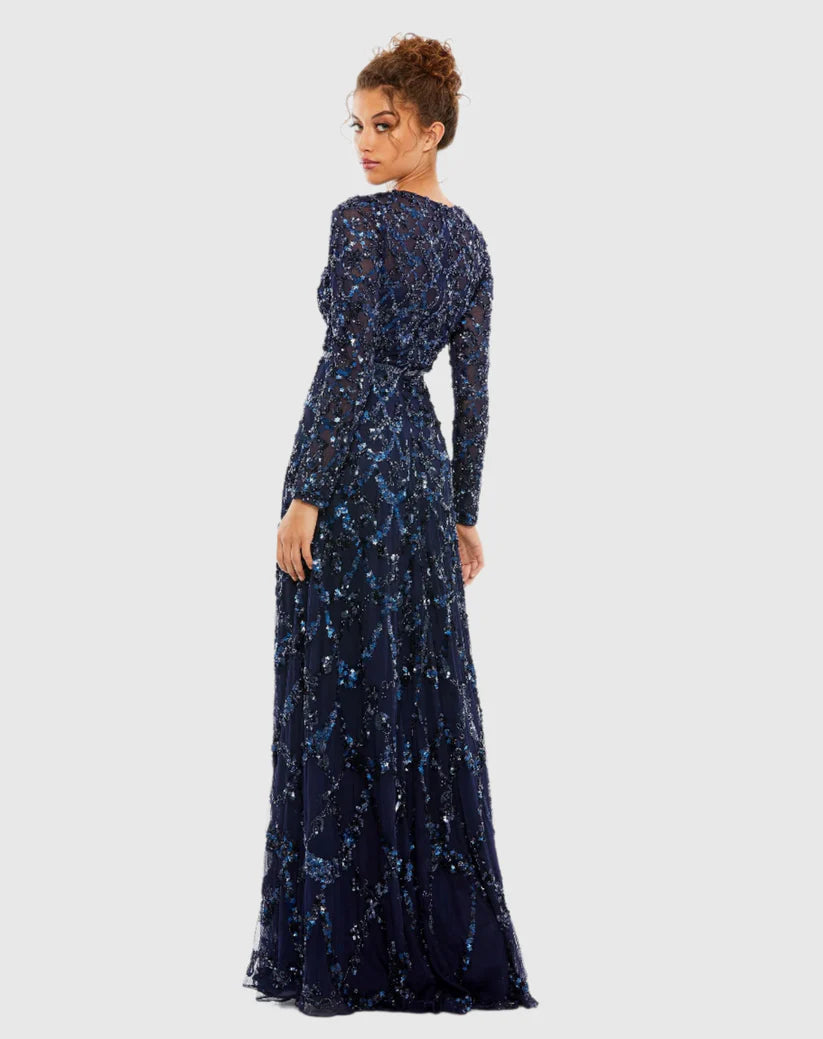 Mac Duggal A5496 Size 18 Only