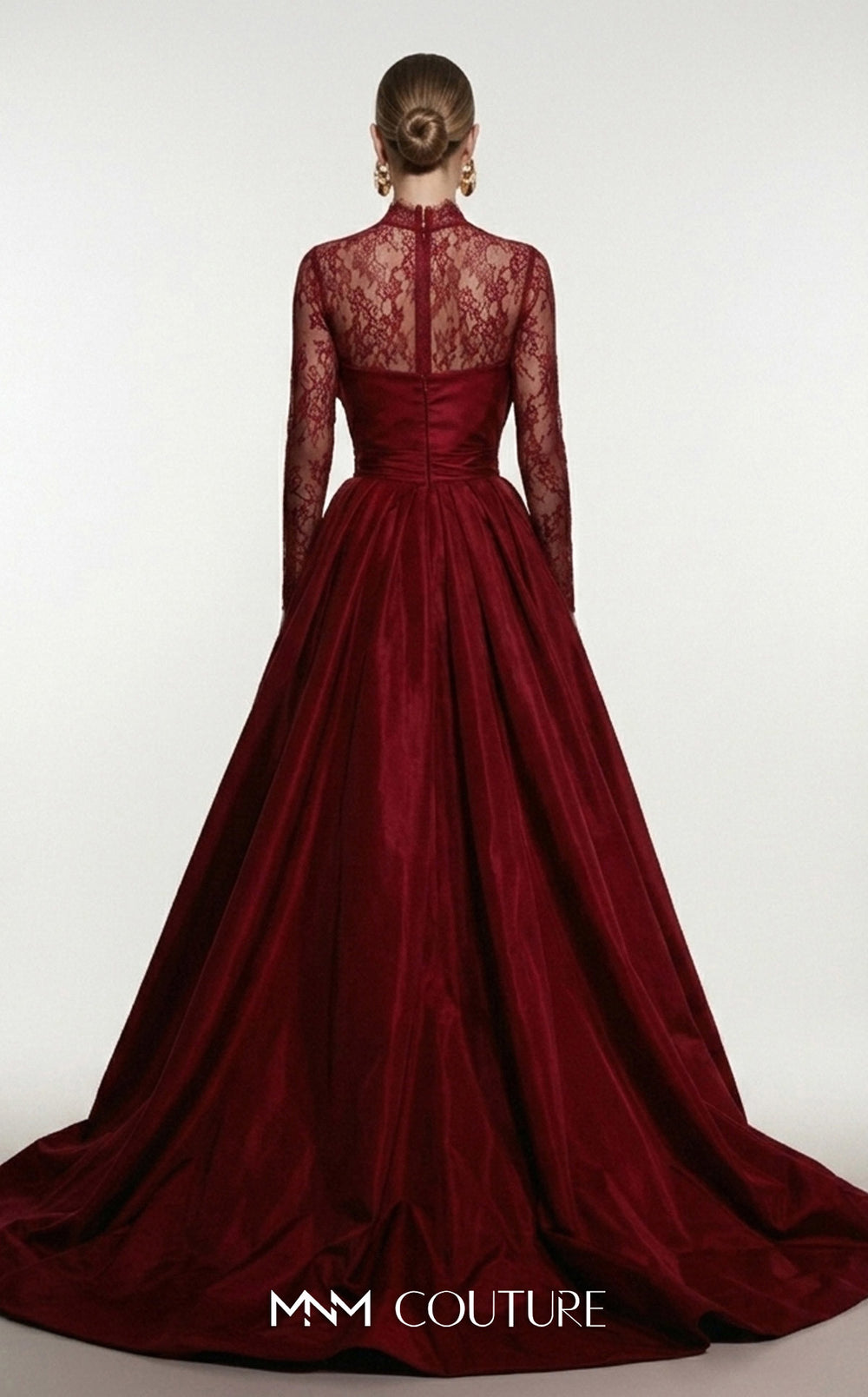 Fouad Sarkis F03006A gown, back view