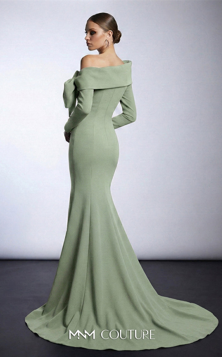 Fouad Sarkis F03007 gown, alternate colourway back view