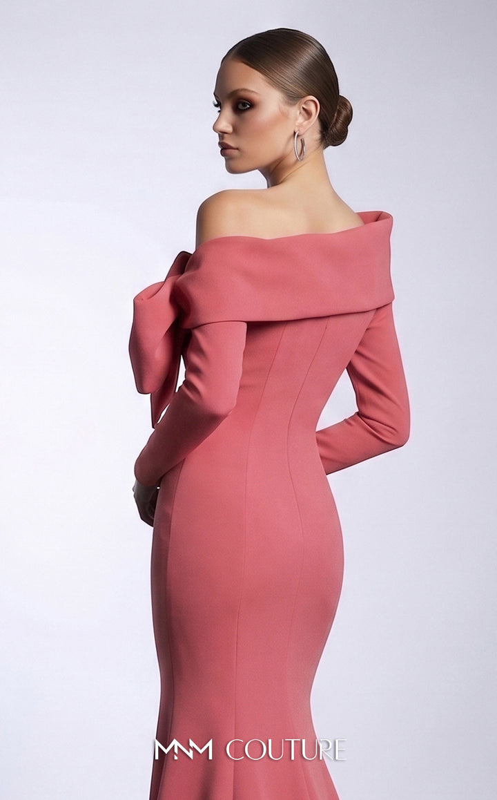 Fouad Sarkis F03007 gown, skirt and train detail