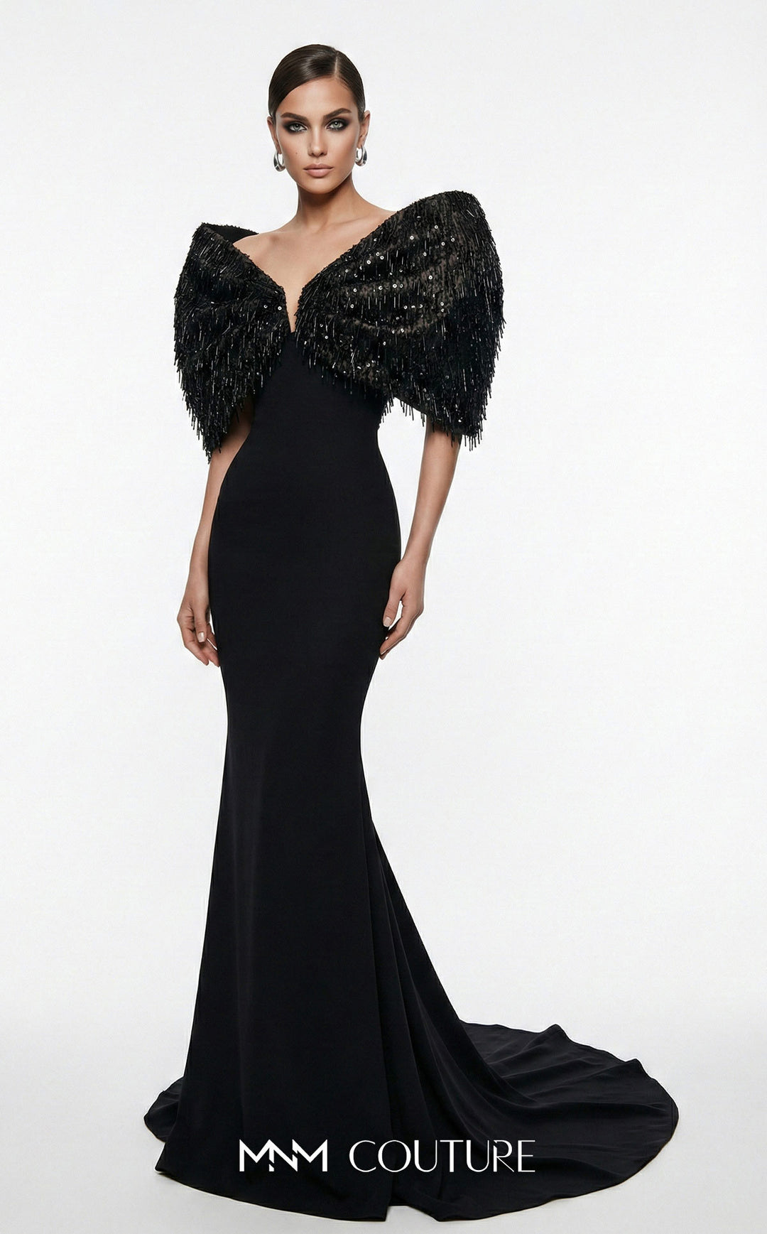 Fouad Sarkis F03012 gown, alternate colourway front view