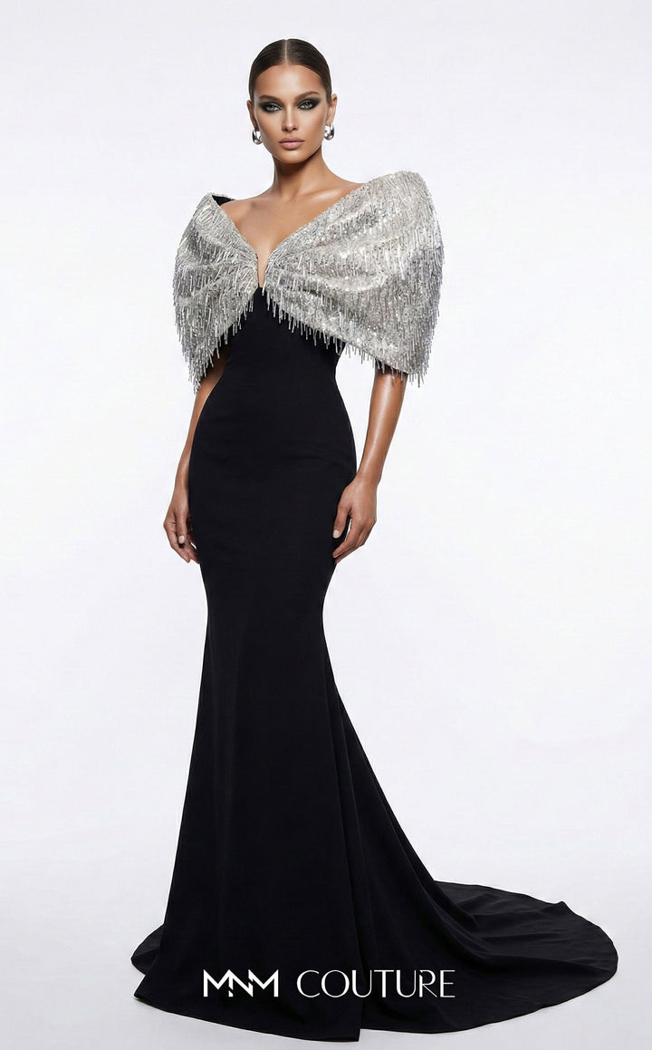 Fouad Sarkis F03012 gown, alternate colourway front view