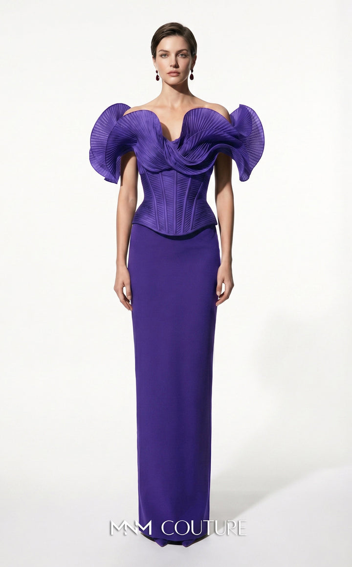 Fouad Sarkis F03032 gown, alternate colourway front view