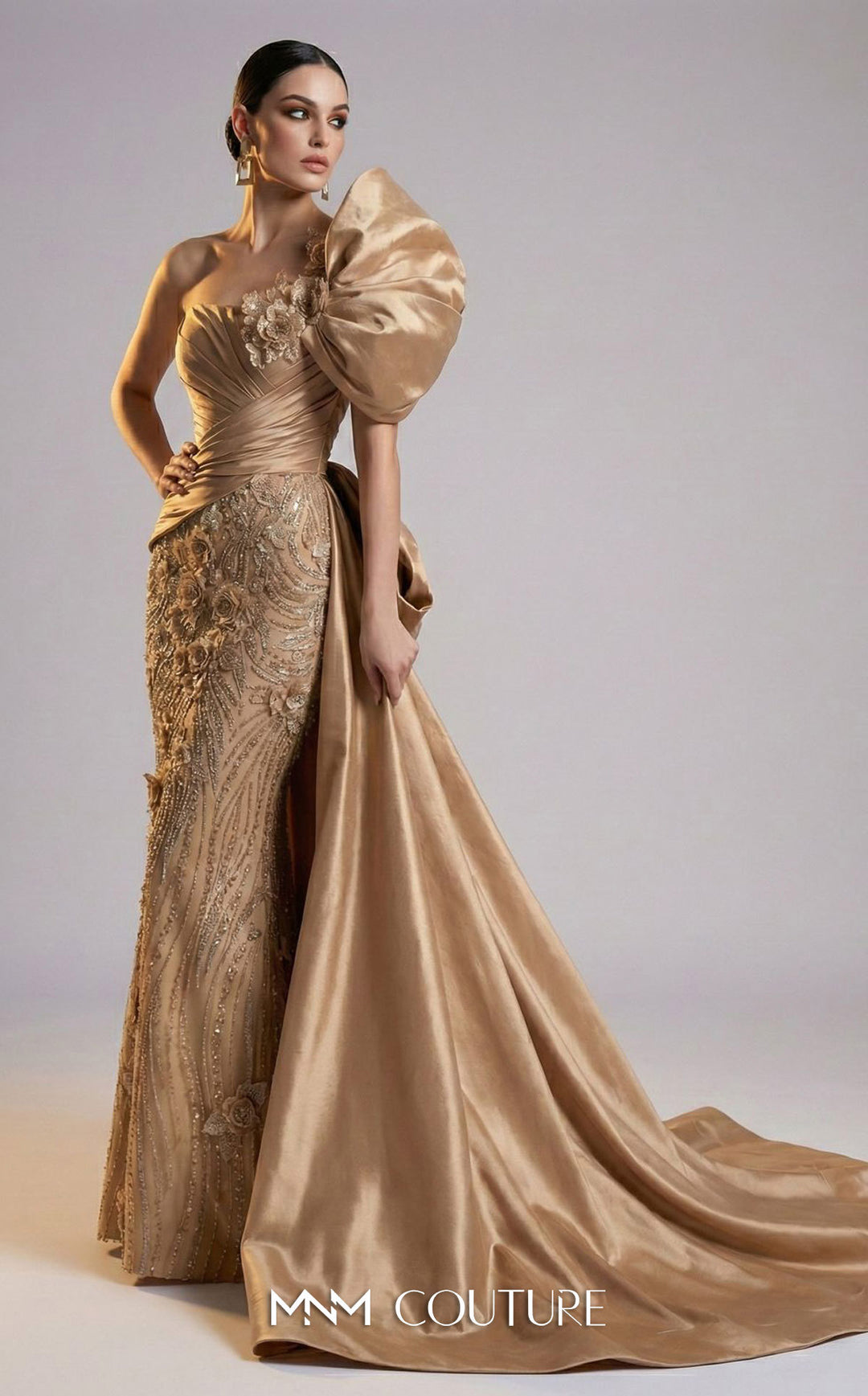 Fouad Sarkis F03065 gown, front view alternate