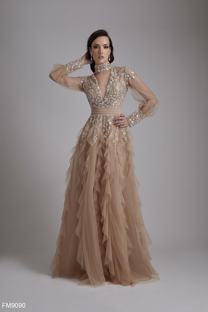 AZZURE COUTURE FM9090 Size 6 Only