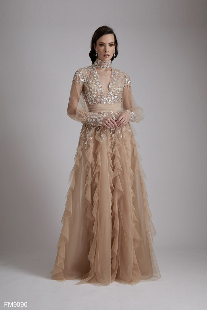 AZZURE COUTURE FM9090 Size 6 Only