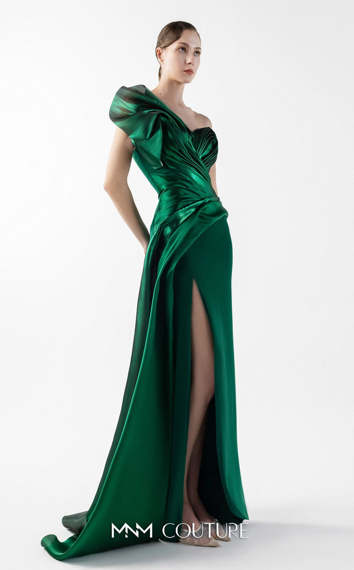 MNM Couture Style G2023 – A Masterpiece of Emerald Elegance - FOSTANI.com