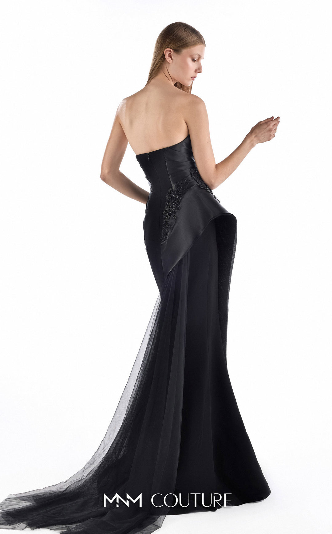 Gaby Charbachy G2244 couture gown, back view