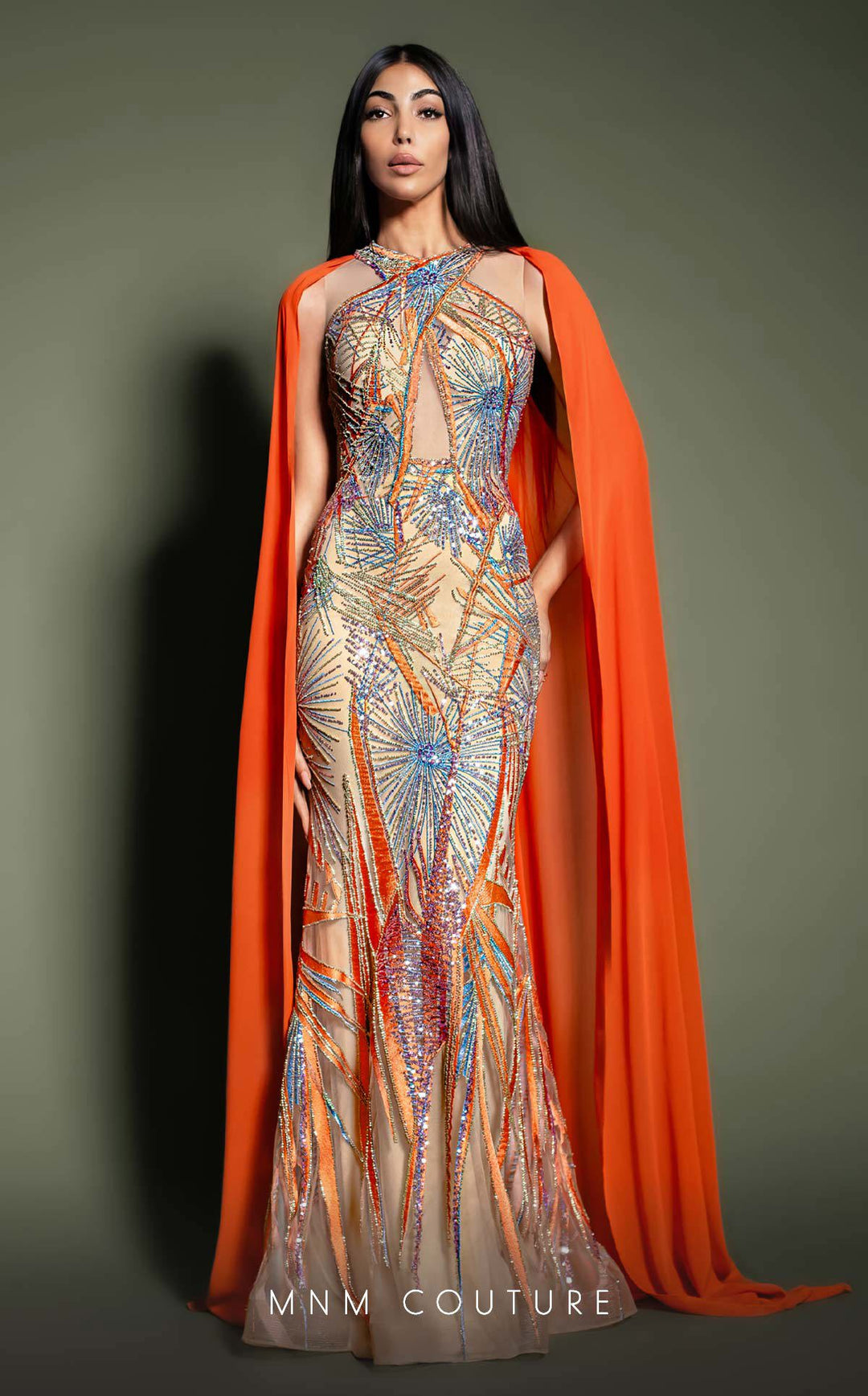 MNM COUTURE K4186 DRESS - FOSTANI