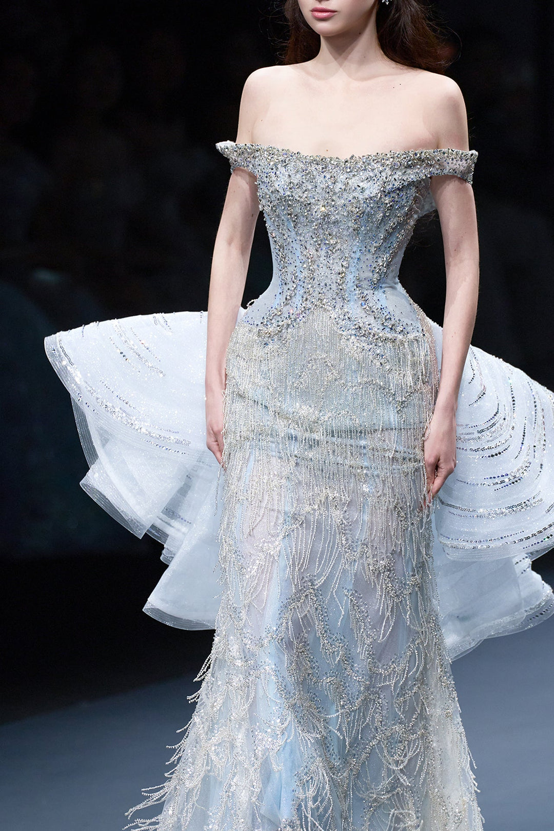 Linh Nga LMBCT354 Dress - FOSTANI.com