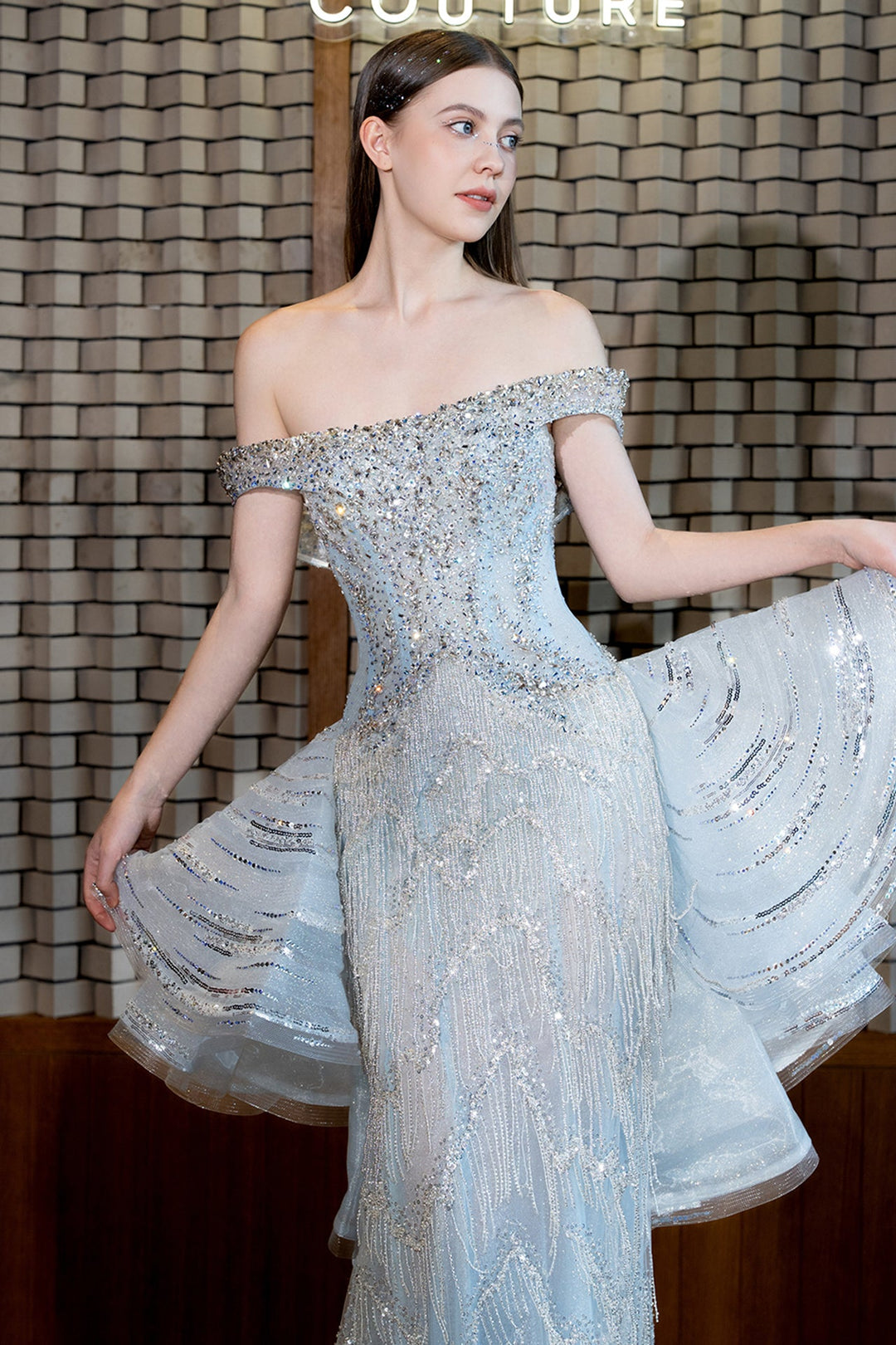 Linh Nga LMBCT354 Dress - FOSTANI.com