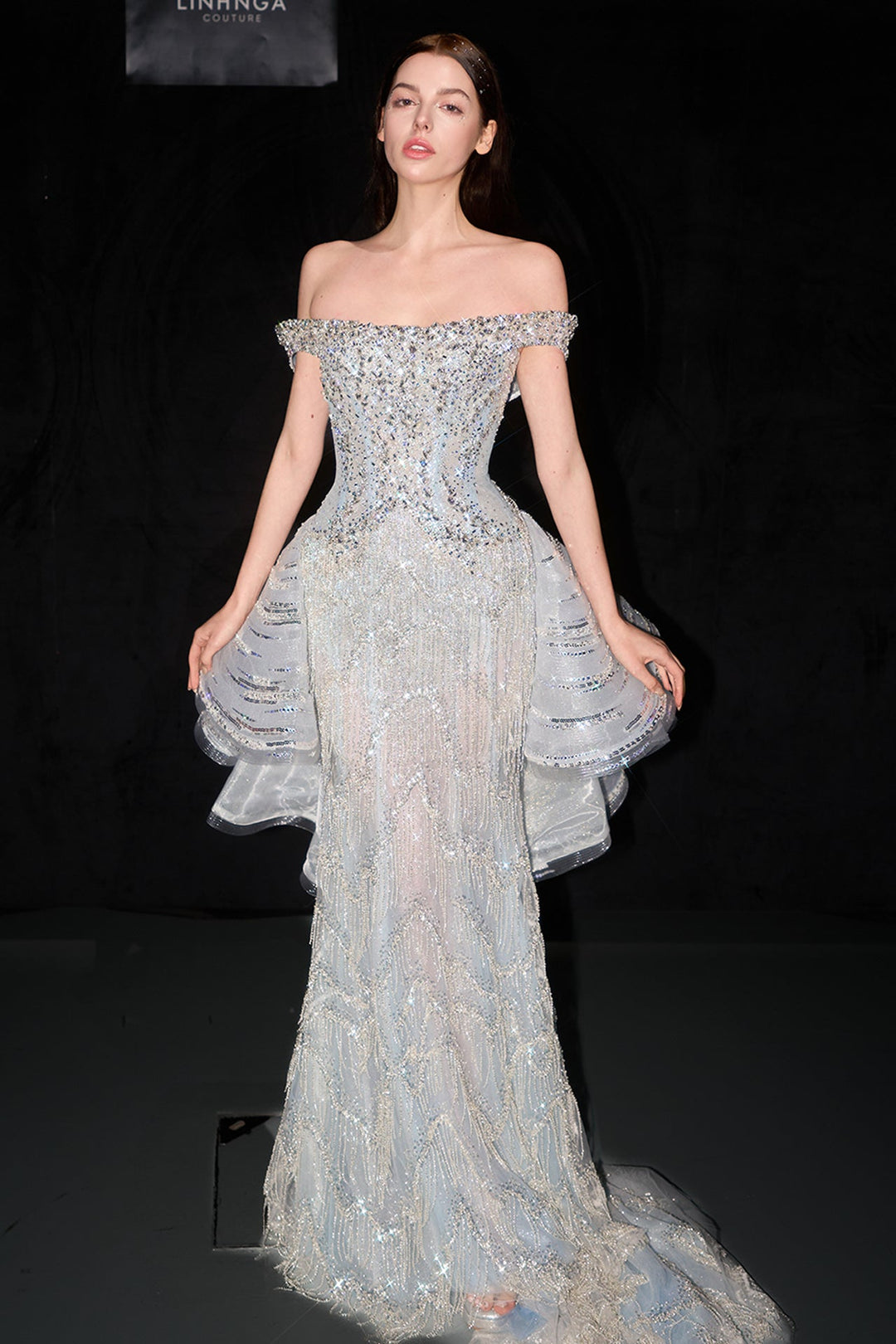 Linh Nga LMBCT354 Dress - FOSTANI.com