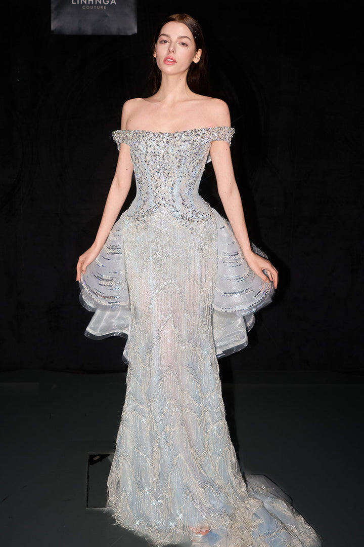 Linh Nga LMBCT354 Dress - FOSTANI.com