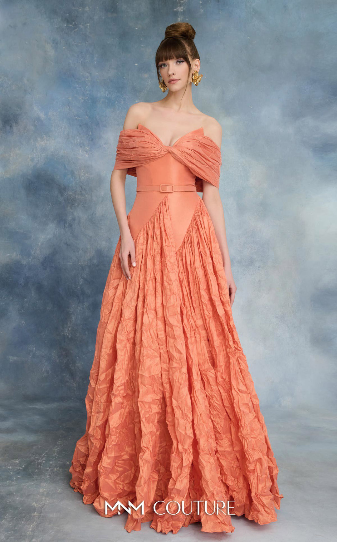 MNM Couture N0722 gown, front view