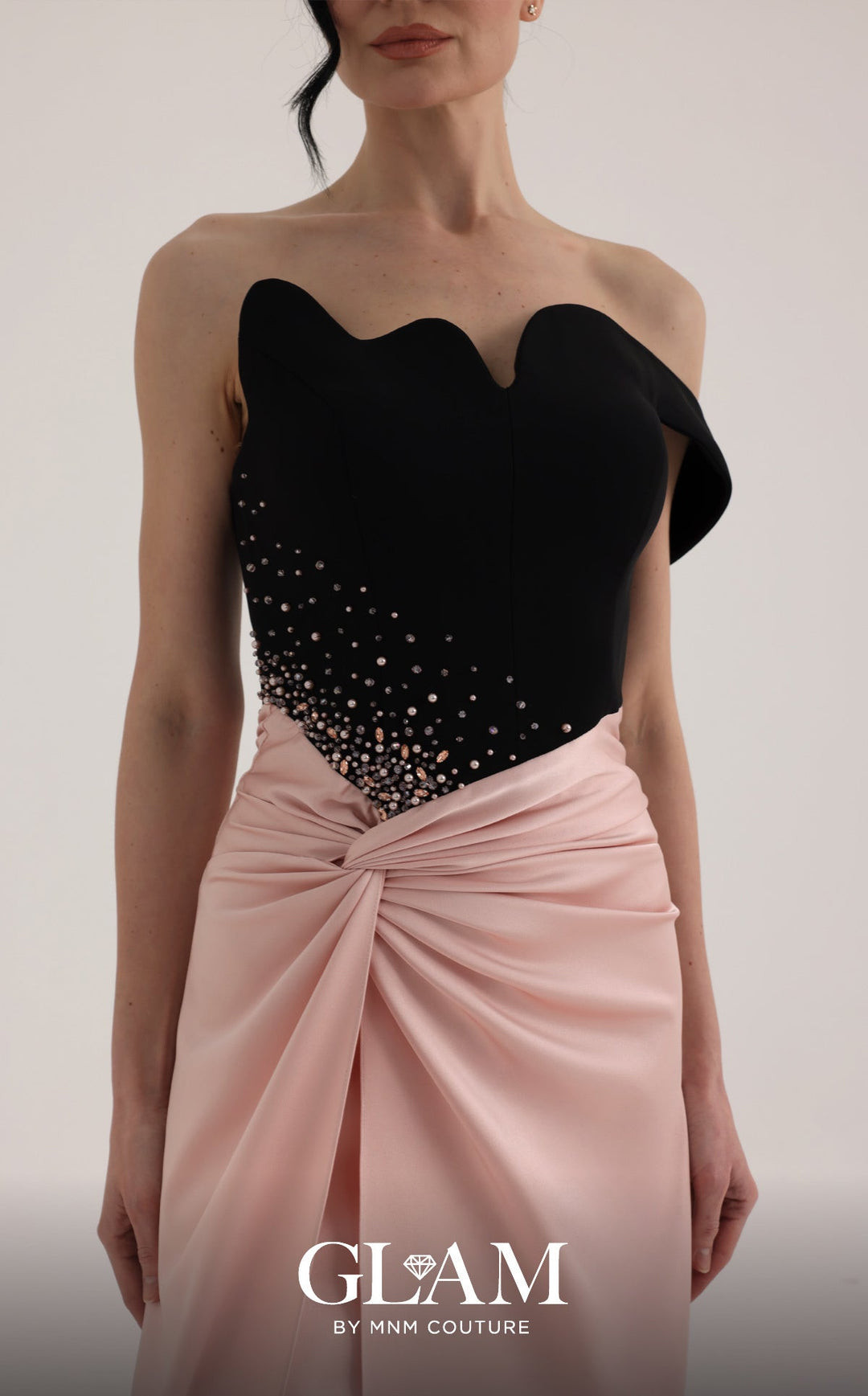 MNM Couture O07870 Sweetheart Strapless Couture Dress