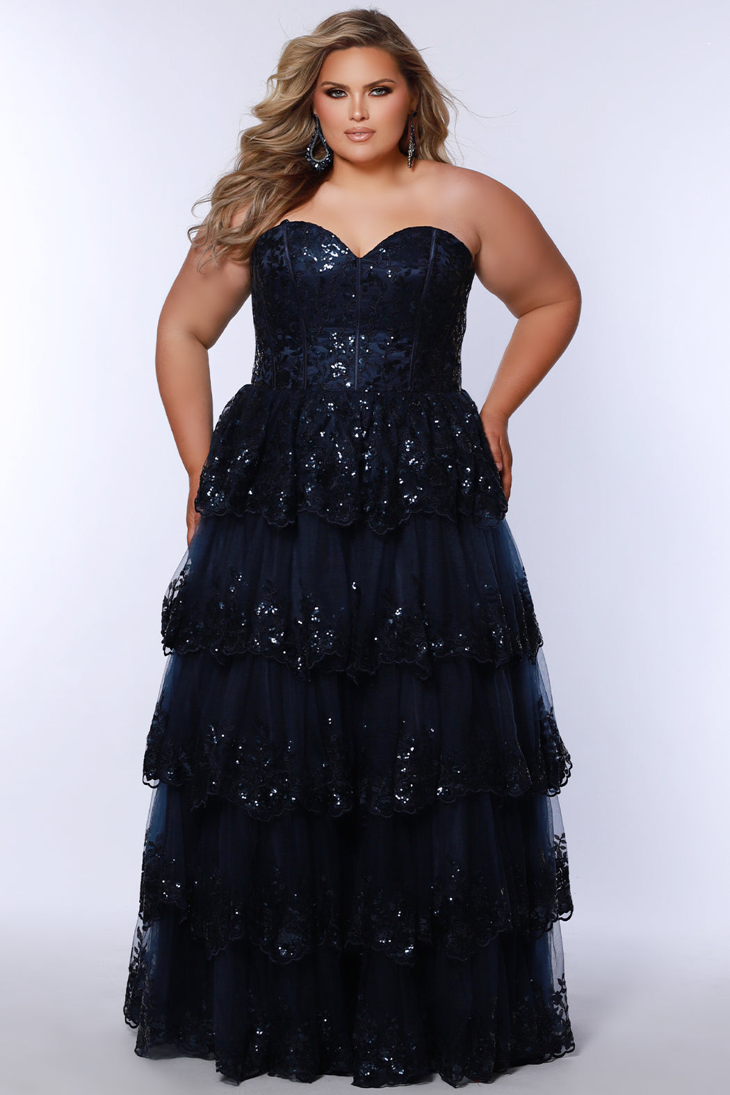 Sydney's Closet sc7398 Dress - FOSTANI.com
