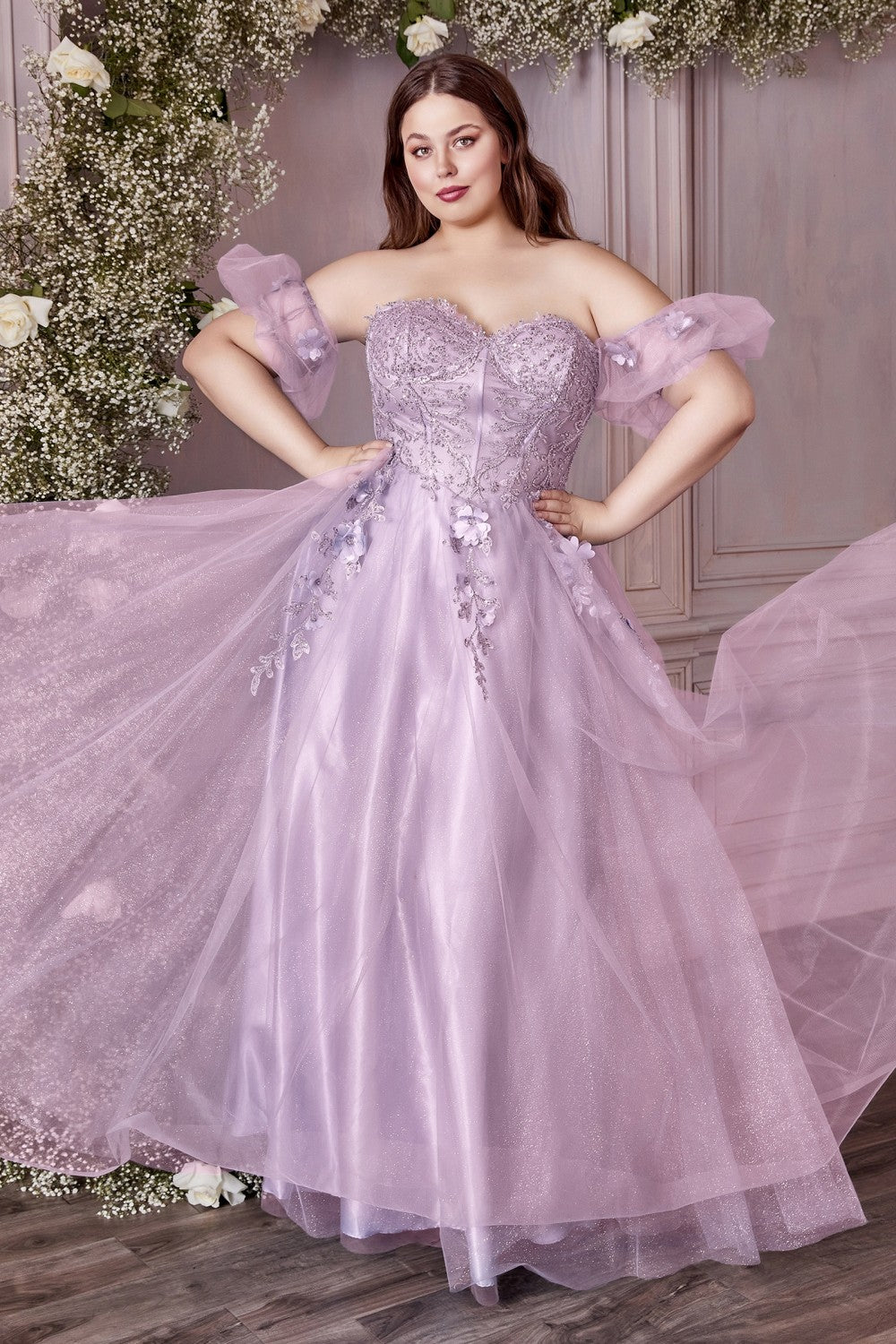 CINDERELLA DIVINE CD0191C DRESS - FOSTANI