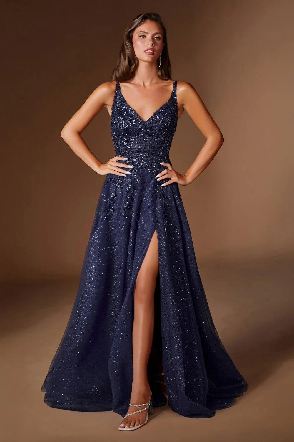 Ladivine CD2412 Sweetheart Corset A-Line Dress