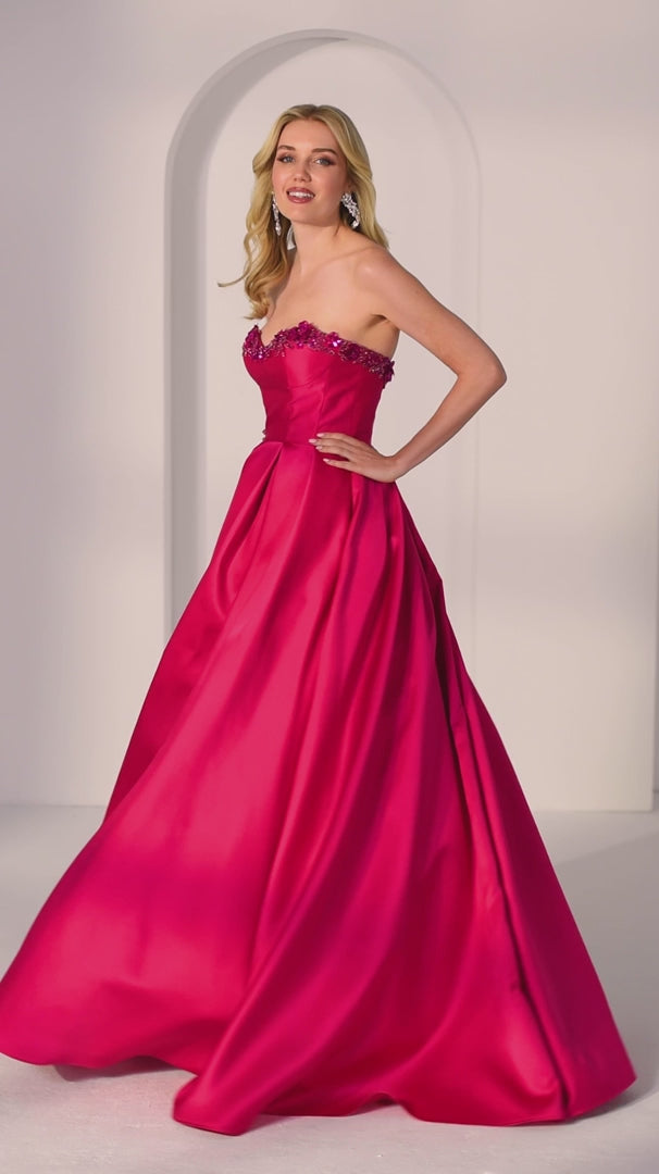 Morilee 49221 3D Beaded A-Line Prom Dress 2026